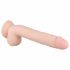 Real Fantasy Elvin - vibrator realist cu acumulator - 28cm (natural) 