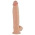 Real Fantasy Dwane - vibrator realist, cu acumulator - 31cm (natur)