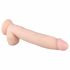 Real Fantasy Dwane - vibrator realist cu acumulator - 31cm (natur) 