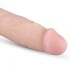 Real Fantasy Dwane - vibrator realist cu acumulator - 31cm (natur) 