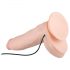 Real Fantasy Dwane - vibrator realist, cu acumulator - 31cm (natur)