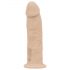 Real Fantasy Winston - vibrator realist cu acumulator și ventuză - 19cm (natural) 