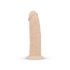 Real Fantasy Winston - vibrator realist cu acumulator și ventuză - 19cm (natural) 