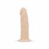 Real Fantasy Winston - vibrator realist cu acumulator și ventuză - 19cm (natural) 