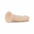 Real Fantasy Winston - vibrator realist cu acumulator și ventuză - 19cm (natural) 