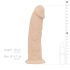 Real Fantasy Winston - vibrator realist cu acumulator și ventuză - 19cm (natural) 