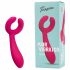 Vibrator pentru cupluri rezistent la apă, cu acumulator, Easytoys (roz) 