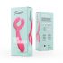 Vibrator pentru cupluri rezistent la apă, cu acumulator, Easytoys (roz) 