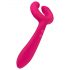 Vibrator pentru cupluri rezistent la apă, cu acumulator, Easytoys (roz) 