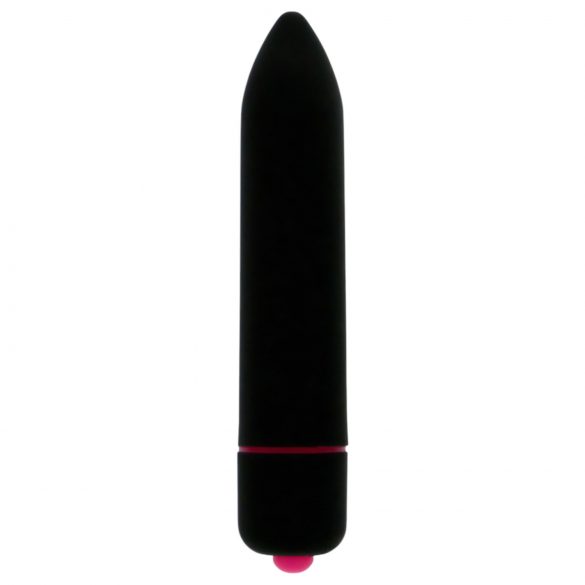 Vibrații de Dragoste - vibrator în formă de baston (negru) 