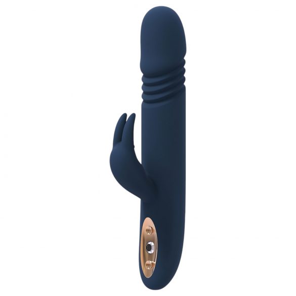 Zeița Zephyros - vibrator împingător impermeabil cu braț pentru clitoris (albastru)