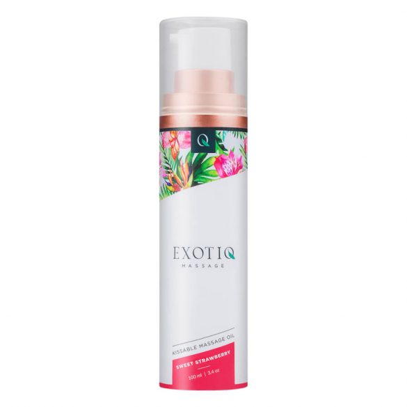 Exotiq - ulei de masaj parfumat cu aromă de căpșuni (100ml) 