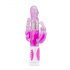 Vibrator Easytoys Raving Rabbit - cu 3 brațe (roz) 