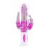 Vibrator Easytoys Raving Rabbit - cu 3 brațe (roz) 