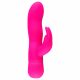 Vibrator Easytoys Mad Rabbit cu stimulator clitoridian în formă de iepuraș (roz) 