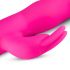 Vibrator Easytoys Mad Rabbit cu stimulator clitoridian în formă de iepuraș (roz) 