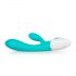 Vibrator pentru Clitoris Blis Rabbit - cu acumulator (turcoaz) 