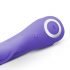 Vibrator Rabbit Good Vibes Only - cu acumulator pentru clitoris (mov) 