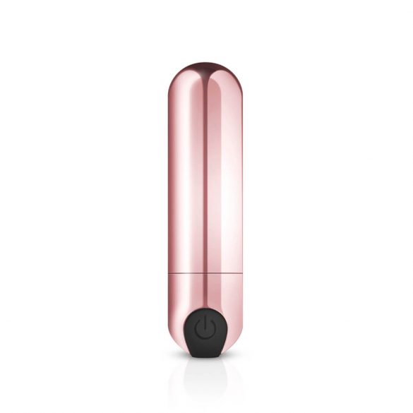 Bulet Rosy Gold - mini vibrator cu acumulator (aur roz) 