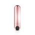 Bulet Rosy Gold - mini vibrator cu acumulator (aur roz) 