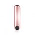 Bulet Rosy Gold - mini vibrator cu acumulator (aur roz) 