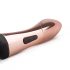 Vibrator masaj Rosy Gold Wand Curve, reîncărcabil (culoare rosegold) 