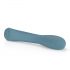 Bloom Rose - vibrator pentru punctul G din silicon, cu acumulator (turcoaz)