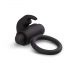 EasyToys Bunny - inel penian vibrator (negru)