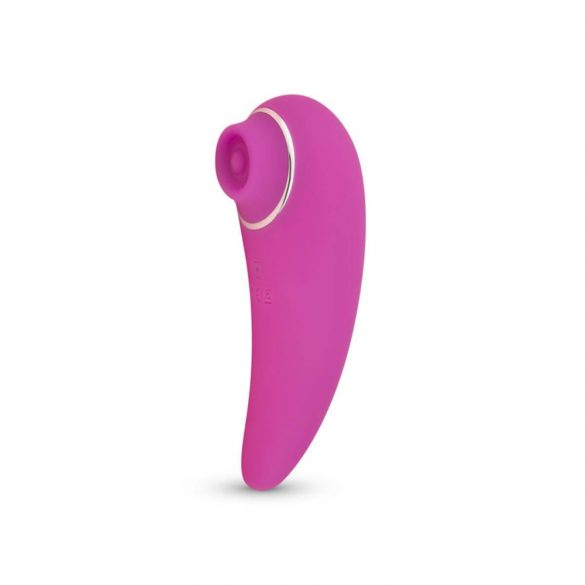 Vibrator clitoridian rezistent la apă, cu acumulator, Easytoys Taptastic Vibe (roz) 