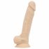 Real Fantasy Ashton - dildo realist cu testicule - 20,5cm (natural) 