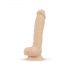 Real Fantasy Conrad - vibrator realist cu acumulator și ventuză - 20cm (natural) 