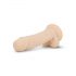 Real Fantasy Conrad - vibrator realist cu acumulator și ventuză - 20cm (natural) 