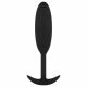 Dildo anal "Fulfiller" de 54g - mic (negru) 