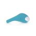 Cala Azul Jose - inel vibrator pentru penis, waterproof, cu acumulator (albastru) 