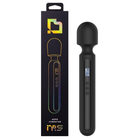 BLAQ - vibrator cu masaj digital (negru)