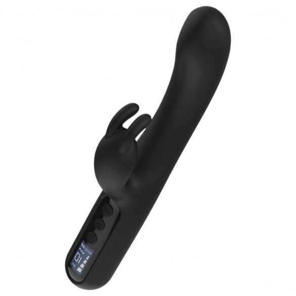 BLAQ - vibrator clitoridian digital cu urechi de iepure (negru) 