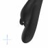 BLAQ - vibrator clitoridian digital cu urechi de iepure (negru) 