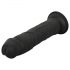 Easytoys - dildo realist - 17,5 cm (negru)