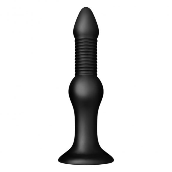 Cap de rachetă explozivă BUTTR - dildo anal extrem (negru)