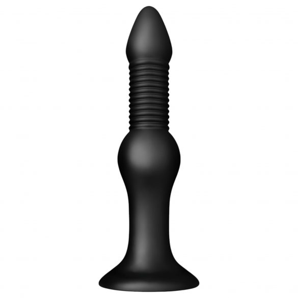 Cap de rachetă explozivă BUTTR - dildo anal extrem (negru)