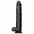 BUTTR Operațiunea Dingo - dildo gigant realist - 43 cm (negru)