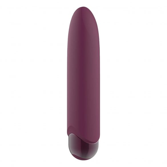 Mini vibrator rezistent la apă, cu acumulator, Glam (lilac) 