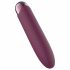 Mini vibrator rezistent la apă, cu acumulator, Glam (lilac) 