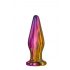 Vibrator anal de sticlă cu radio - Glamour Glass (colorat) 