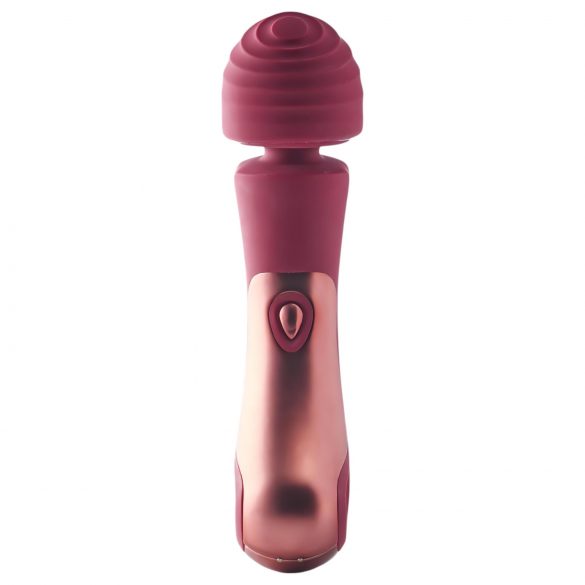 Vibrator de masaj Dinky Jacky 0, cu acumulator, bordo 