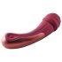 Vibrator de masaj Dinky Jacky 0, cu acumulator, bordo 