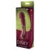 Vibrator de masaj Dinky Jacky 0, cu acumulator, bordo 