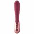 Jaimy D. Single - vibrator cu acumulator pentru punctul G, striat (bordo) 