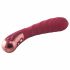 Jaimy D. Single - vibrator cu acumulator pentru punctul G, striat (bordo) 