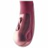 Jaimy D. Single - vibrator cu acumulator pentru punctul G, striat (bordo) 